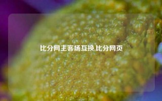 比分网主客场互换,比分网页