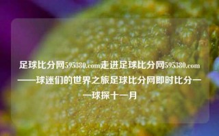 足球比分网595380.com走进足球比分网595380.com——球迷们的世界之旅足球比分网即时比分一一球探十一月