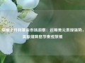 摩根士丹利基金市场洞察：近期美元表现强势，美联储降息节奏或放缓