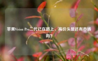 苹果Vision Pro二代已在路上，高价头显还有市场吗？