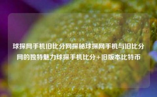 球探网手机旧比分网探秘球探网手机与旧比分网的独特魅力球探手机比分+旧版本比特币