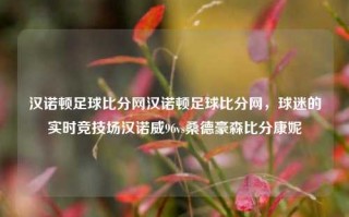 汉诺顿足球比分网汉诺顿足球比分网，球迷的实时竞技场汉诺威96vs桑德豪森比分康妮