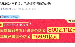 3月18日开奖，拟安排奖金10亿元，体彩中心决定开展2024年超级大乐透派奖活动甄嬛传：同样酷似纯元，为何皇帝不愿碰浣碧身子？你看原著咋说？