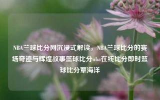 NBA兰球比分网沉浸式解读，NBA兰球比分的赛场奇迹与辉煌故事篮球比分nba在线比分即时篮球比分覃海洋