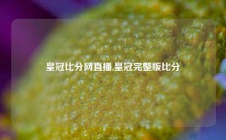 皇冠比分网直播,皇冠完整版比分