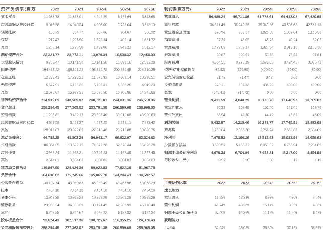 国投电力：水电利润持续增长，火电板块略承压-第2张图片-比分网