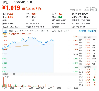 涨幅高居同类ETF竞品第一！信创ETF基金（562030）盘中涨超4．5%，东方通等3股涨停！近170亿主力资金狂涌-第1张图片-比分网