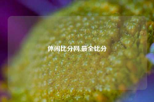 休闲比分网,最全比分-第1张图片-比分网