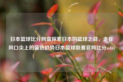 日本篮球比分网盘探索日本的篮球之战，走在风口尖上的蓝色趋势日本篮球联赛官网比分mbti-第1张图片-比分网