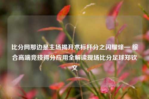 比分网那边是主场揭开术标杆分之闪耀烽— 综合高端竞技得分应用全解读现场比分足球郑钦文-第1张图片-比分网