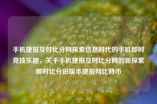 手机捷报及时比分网探索信息时代的手机即时竞技乐趣，关于手机捷报及时比分网的新探索即时比分旧版本捷报网比特币-第1张图片-比分网