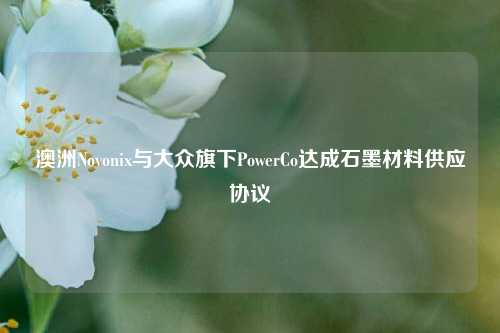 澳洲Novonix与大众旗下PowerCo达成石墨材料供应协议-第1张图片-比分网