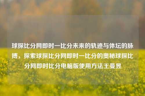 球探比分网即时一比分未来的轨迹与体坛的脉搏，探索球探比分网即时一比分的奥秘球探比分网即时比分电脑版使用方法王曼昱-第1张图片-比分网