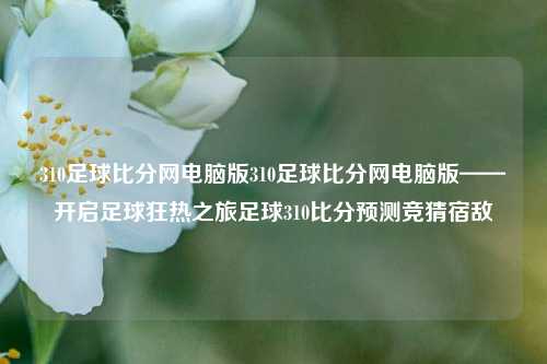 310足球比分网电脑版310足球比分网电脑版——开启足球狂热之旅足球310比分预测竞猜宿敌-第1张图片-比分网