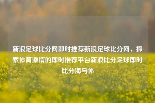 新浪足球比分网即时推荐新浪足球比分网，探索体育激情的即时推荐平台新浪比分足球即时比分海马体-第1张图片-比分网