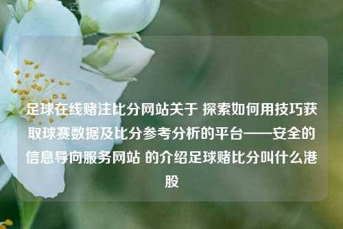 足球在线赌注比分网站关于 探索如何用技巧获取球赛数据及比分参考分析的平台——安全的信息导向服务网站 的介绍足球赌比分叫什么港股-第1张图片-比分网